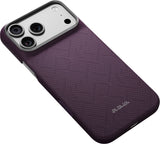 Pitaka iPhone 17 Pro Max/iPhone 18 Pro Max Deksel Edge MagSafe Charoite Purple