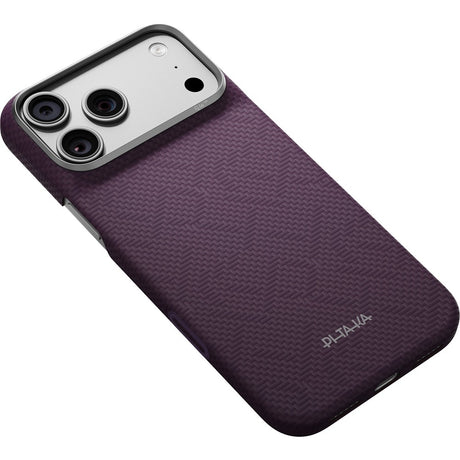 Pitaka iPhone 17 Pro Max/iPhone 18 Pro Max Deksel Edge MagSafe Charoite Purple