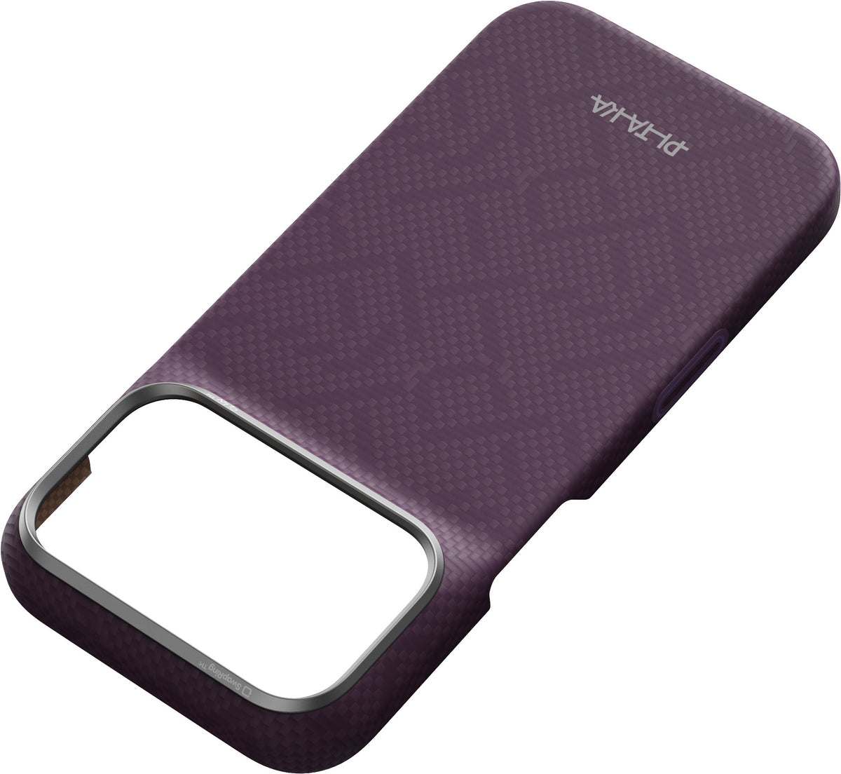 Pitaka iPhone 17 Pro/iPhone 18 Pro Deksel Edge MagSafe Charoite Purple