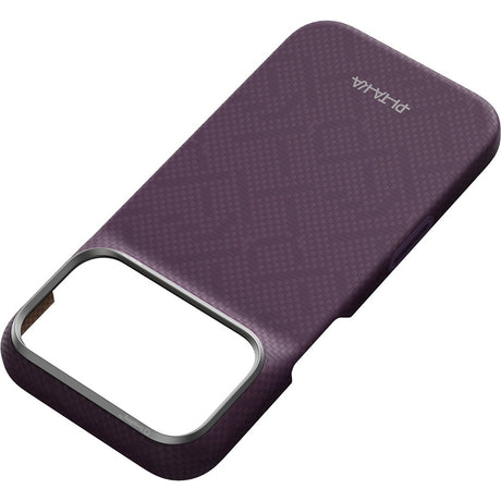 Pitaka iPhone 17 Pro/iPhone 18 Pro Deksel Edge MagSafe Charoite Purple