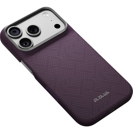 Pitaka iPhone 17 Pro/iPhone 18 Pro Deksel Edge MagSafe Charoite Purple