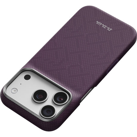 Pitaka iPhone 17 Pro/iPhone 18 Pro Deksel Edge MagSafe Charoite Purple