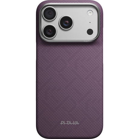 Pitaka iPhone 17 Pro/iPhone 18 Pro Deksel Edge MagSafe Charoite Purple