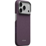 Pitaka iPhone 17 Pro/iPhone 18 Pro Deksel Edge MagSafe Charoite Purple