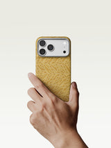Pitaka iPhone 17 Pro Max/iPhone 18 Pro Max Deksel Edge MagSafe Golden Drift