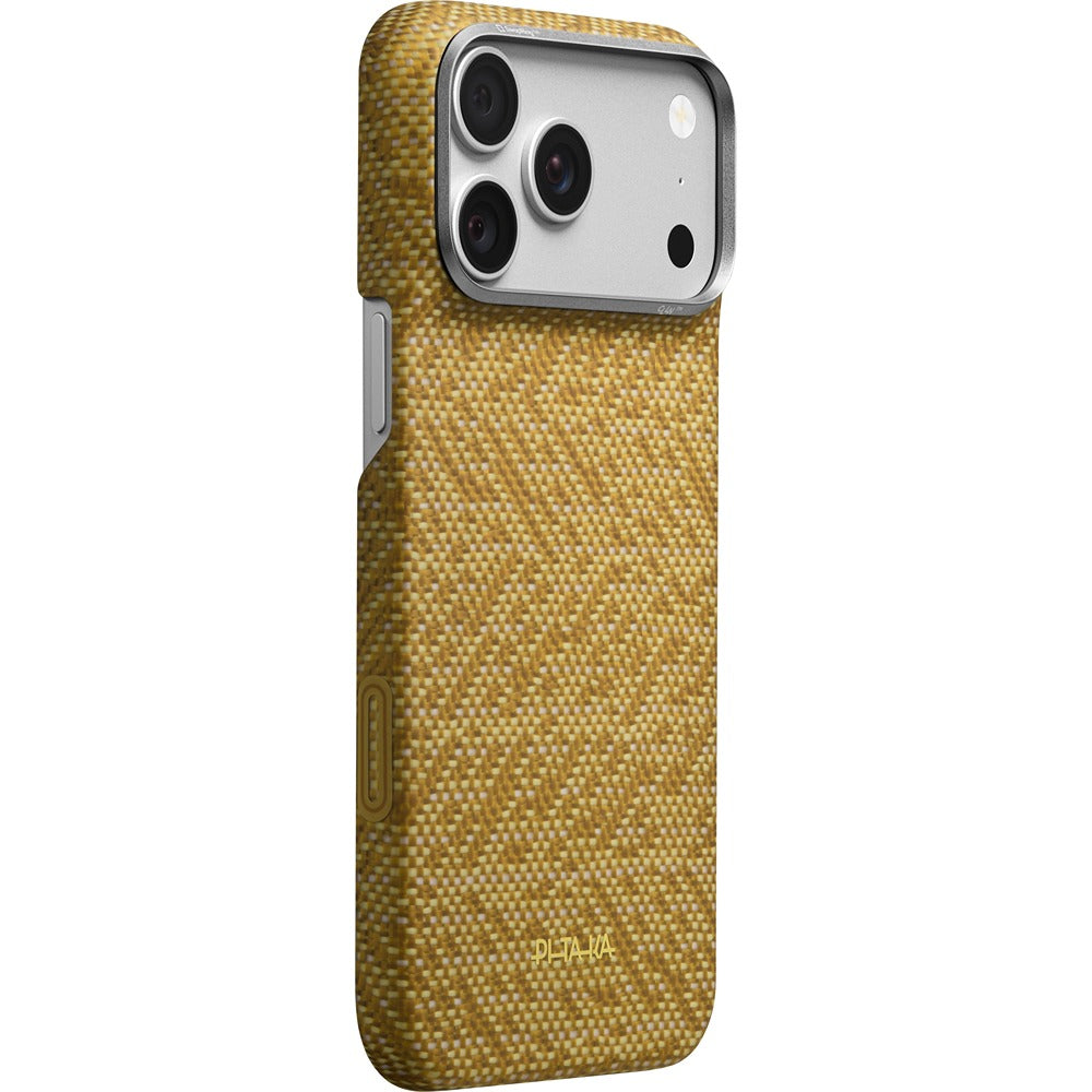 Pitaka iPhone 17 Pro Max/iPhone 18 Pro Max Deksel Edge MagSafe Golden Drift