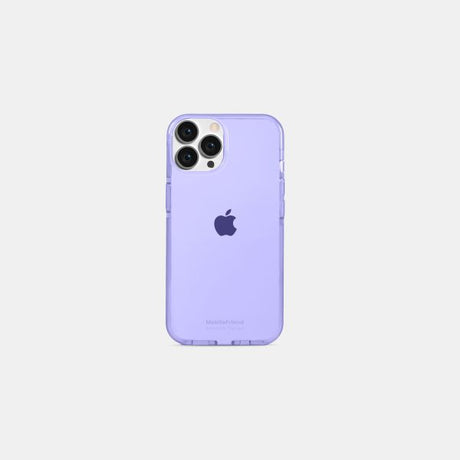 MobileFriend iPhone 12/iPhone 12 Pro Skal Seethrough Lila