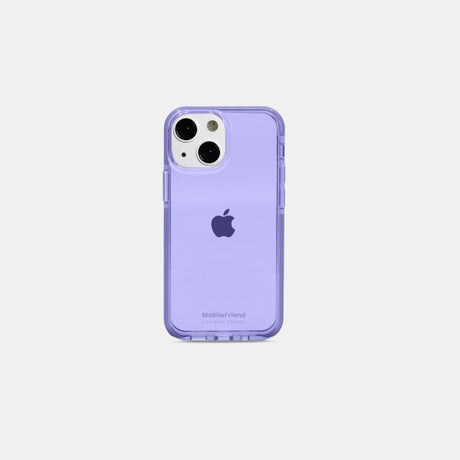 MobileFriend iPhone 12 Mini/13 Mini Skal Seethrough Lila