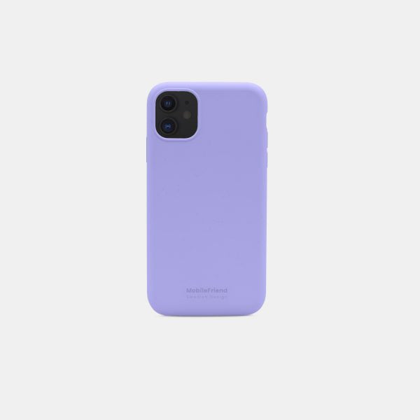 MobileFriend iPhone 11/iPhone Xr Skal Silikon Lavender