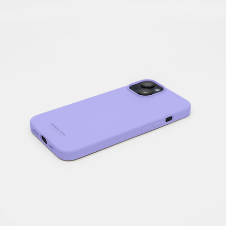 MobileFriend iPhone 13/14/15/16e/17e Skal Silikon Lavender