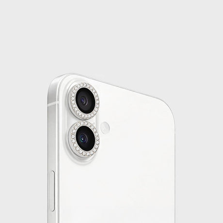MobileFriend iPhone 16/16 Plus/iPhone 17 Linsebeskyttelse Linsering Bling