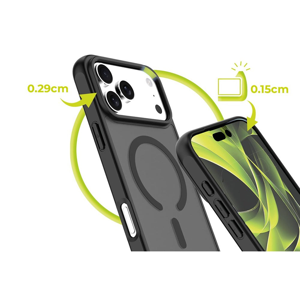 Mobile Origin iPhone 18 Pro Max Deksel Easy Case MagSafe Svart