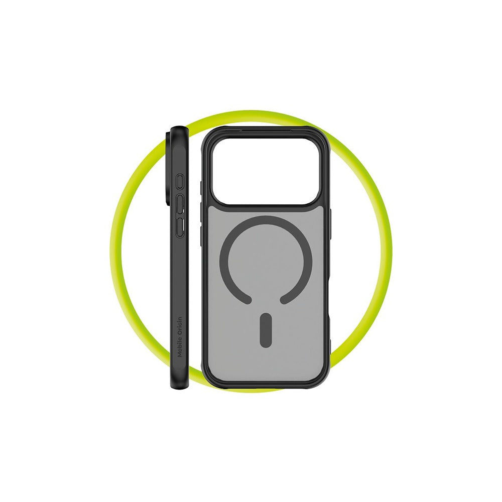 Mobile Origin iPhone 18 Pro Deksel Easy Case MagSafe Svart