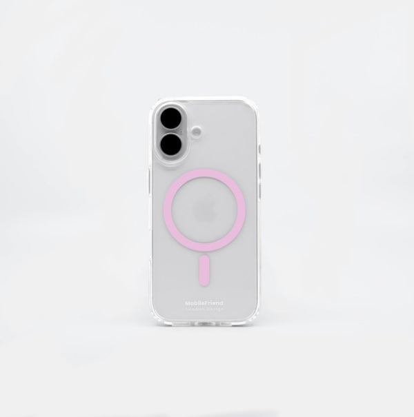 MobileFriend iPhone 17 Skal MagSafe Rosa