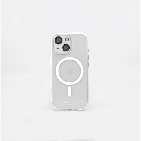 MobileFriend iPhone 13/14/15/16e/17e Deksel Magsafe Hvit