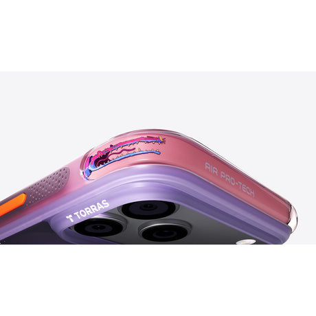 Torras iPhone 17 Pro Deksel Ostand Q3 Air Gawx Neon Night Muse