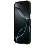 Mercedes Benz iPhone 17 Pro Max/iPhone 18 Pro Max Deksel Leather Iconic Line Svart