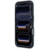 Mercedes Benz iPhone 17 Pro/iPhone 18 Pro Deksel Leather Iconic Line Blå