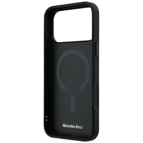 Mercedes Benz iPhone 17 Pro Max/iPhone 18 Pro Max Deksel Leather 3D MagSafe Svart