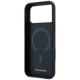 Mercedes Benz iPhone 17 Pro Max/iPhone 18 Pro Max Deksel i skinn med 3D MagSafe, burgunderrød