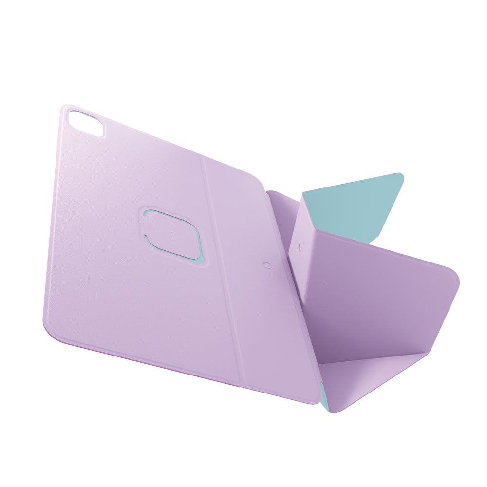 MOFT iPad Pro 12.9 (gen 4/5/6)/iPad Air 13 (M2/M3/M4) Etui Dynamic Folio Peony/Aqua
