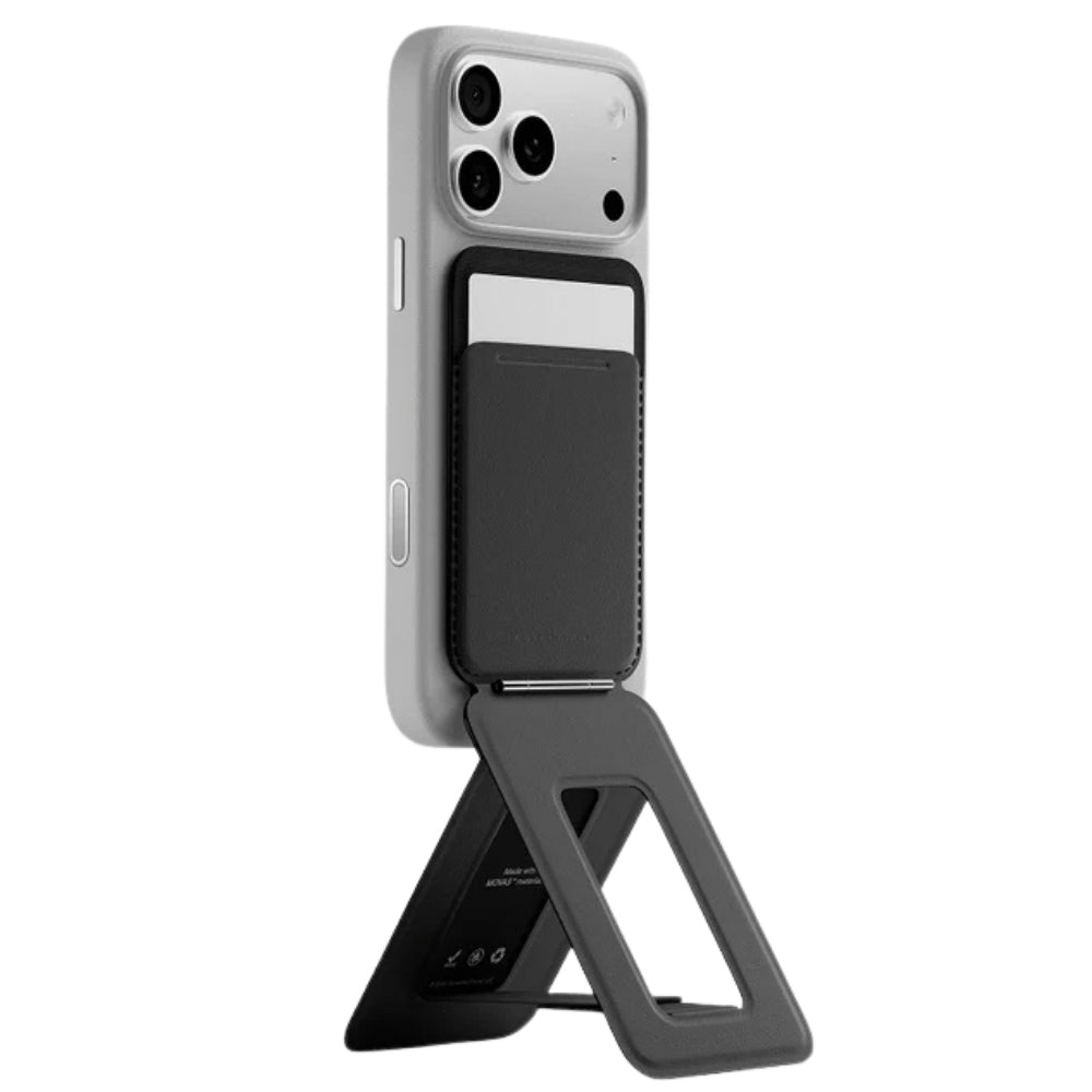 MOFT Snap Phone Tripod Stand & Wallet MagSafe Jet Black