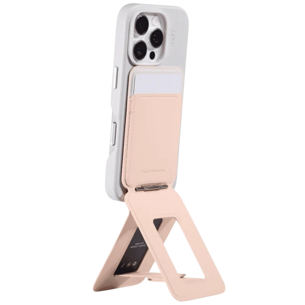 MOFT Snap Phone Tripod Stand & Wallet MagSafe Peach