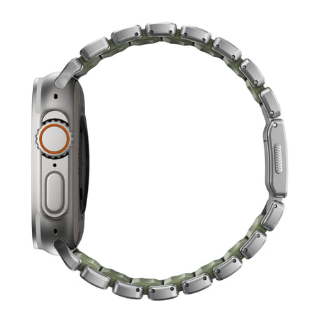 Nomad Apple Watch 45/46mm/Ultra 49mm Armbånd Stratos Band Natural Forest