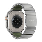 Nomad Apple Watch 45/46mm/Ultra 49mm Armbånd Stratos Band Natural Forest