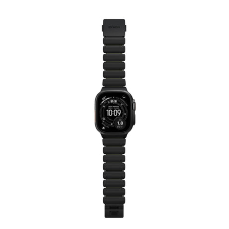 Nomad Apple Watch 45/46mm/Ultra 49mm Armbånd Stratos Band Svart Forest