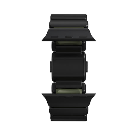 Nomad Apple Watch 45/46mm/Ultra 49mm Armbånd Stratos Band Svart Forest