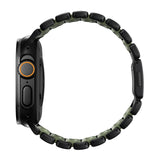 Nomad Apple Watch 45/46mm/Ultra 49mm Armbånd Stratos Band Svart Forest