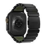 Nomad Apple Watch 45/46mm/Ultra 49mm Armbånd Stratos Band Svart Forest