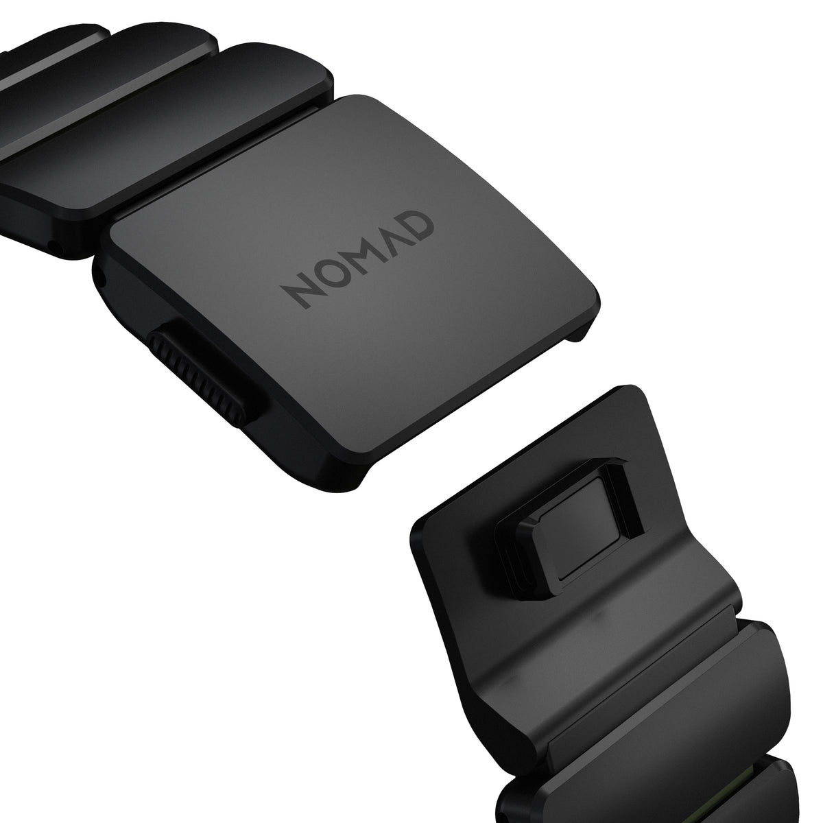 Nomad Apple Watch 45/46mm/Ultra 49mm Armbånd Stratos Band Svart Forest