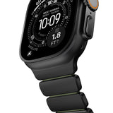 Nomad Apple Watch 45/46mm/Ultra 49mm Armbånd Stratos Band Svart Forest