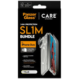 CARE by PanzerGlass iPhone Duo 3-in-1 SL1M Bundle