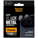 PanzerGlass iPhone Duo Linsebeskyttelse Hoops Svart