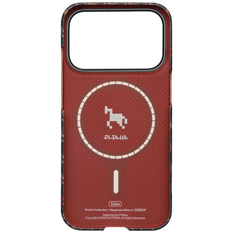 Pitaka iPhone 17 Pro Deksel Edge MagSafe Ebony