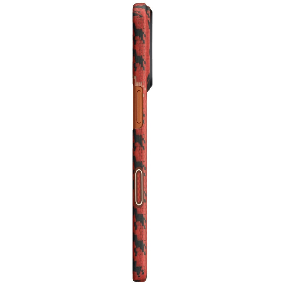 Pitaka iPhone 17 Pro Deksel Edge MagSafe Maroon