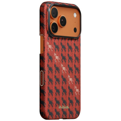 Pitaka iPhone 17 Pro Max Deksel Edge MagSafe Maroon