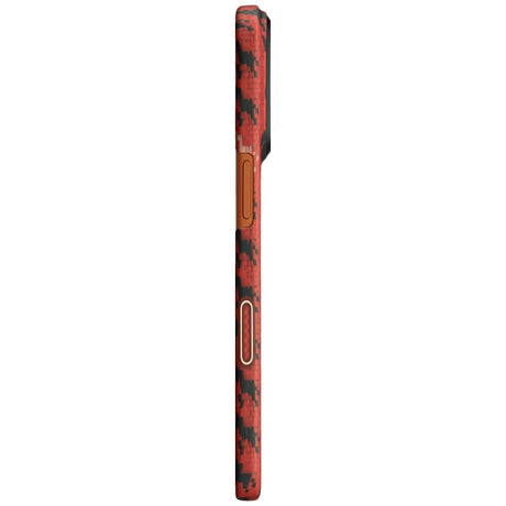 Pitaka iPhone 17 Pro Max Deksel Edge MagSafe Maroon