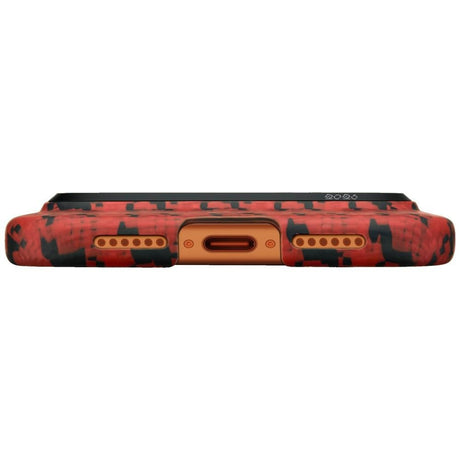 Pitaka iPhone 17 Pro Max Deksel Edge MagSafe Maroon