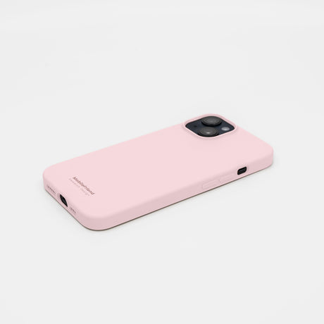 MobileFriend iPhone 15 Plus Skal Silikon Rosa