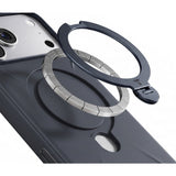 Torras iPhone 18 Pro Deksel Ostand Q3 Silicone Svart