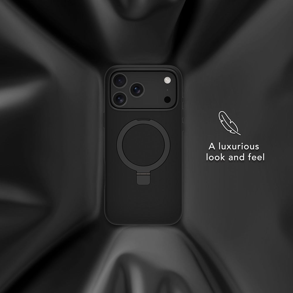dbramante1928 iPhone 17 Pro Max/iPhone 18 Pro Max Deksel Roskilde MagSafe Kick ICON Midnight