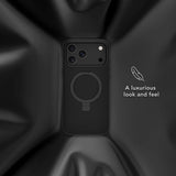 dbramante1928 iPhone 17 Pro Max/iPhone 18 Pro Max Deksel Roskilde MagSafe Kick ICON Midnight