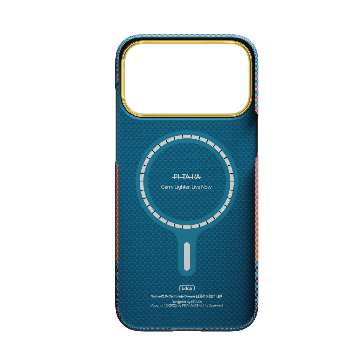 Pitaka iPhone 17 Pro Deksel Edge MagSafe California Dream-04