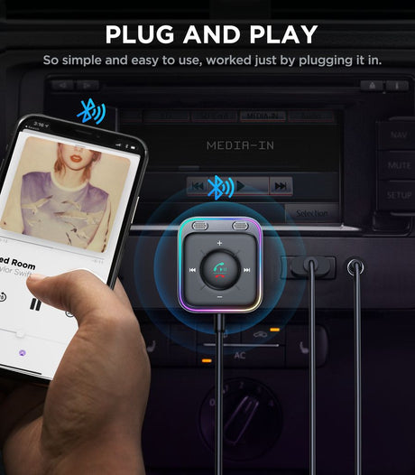 SiGN AUX til Bluetooth lydadapter