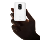 SiGN Mini Powerbank med Display 10 000mAh Hvit