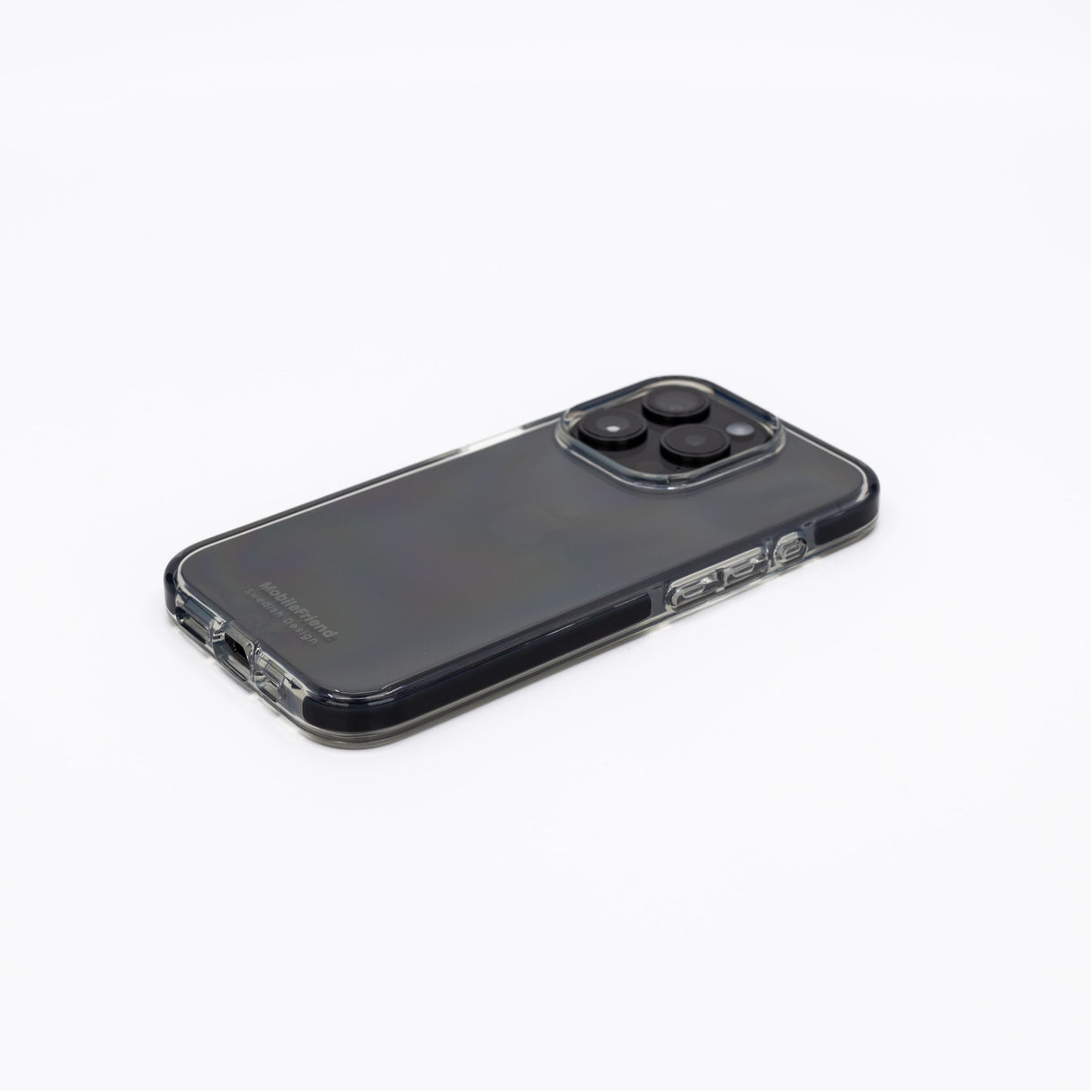 MobileFriend iPhone 15 Pro Skal Seethrough Transparent